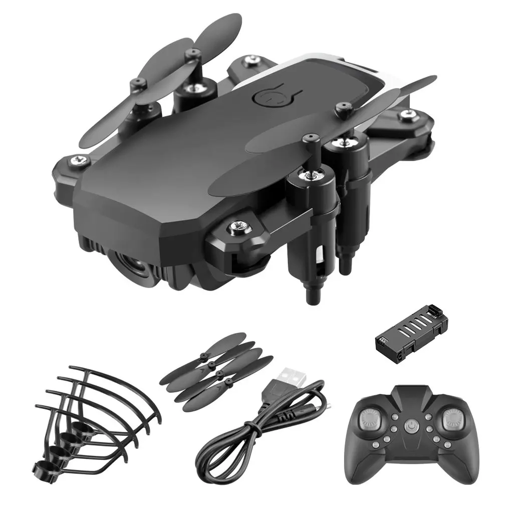Белый LF606 Wifi FPV складной Радиоуправляемый Дрон с 4K HD камерой удержание высоты 3D переворачивает Безголовый режим вертолет самолет - Цвет: Белый