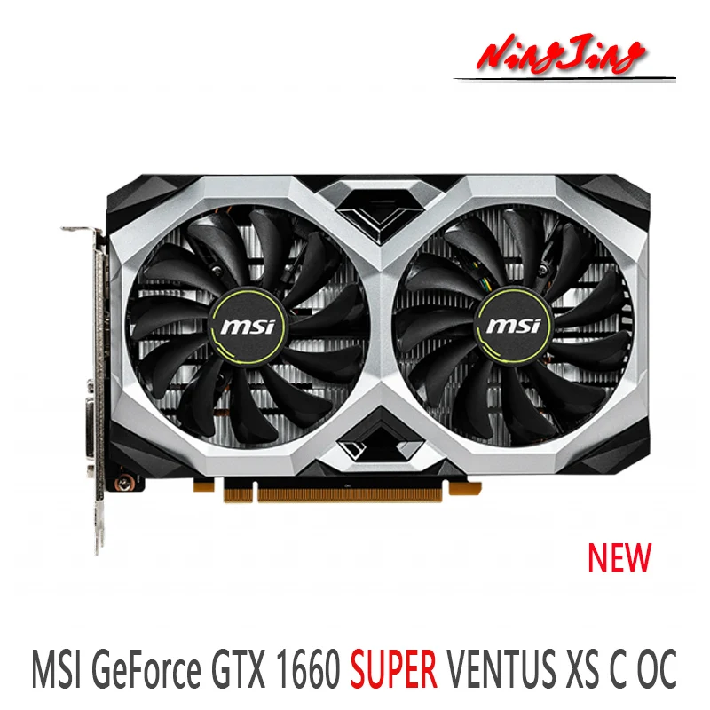 MSI GeForce GTX 1660 SUPER VENTUS XS C OC S 12 нм 6G GDDR6 бит Новинка | Компьютеры и офис