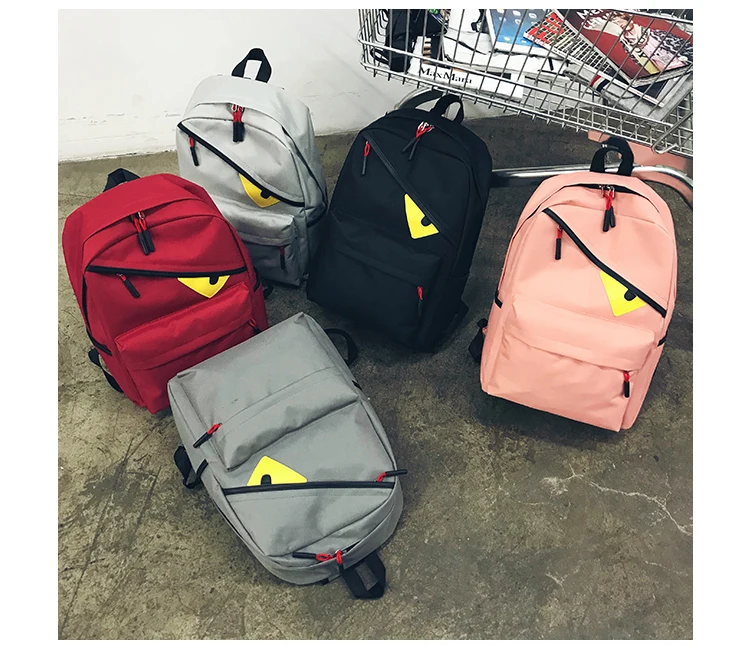 Mochila, новинка, мужской и женский рюкзак с монстром, рюкзак, Студенческая сумка, рюкзак для отдыха, дорожная сумка