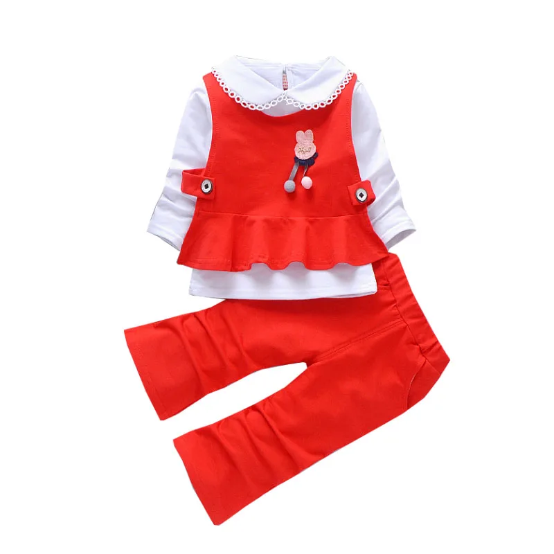 3 шт. Детский жилет с аппликацией и штаны колокольчиками | Детская одежда обувь