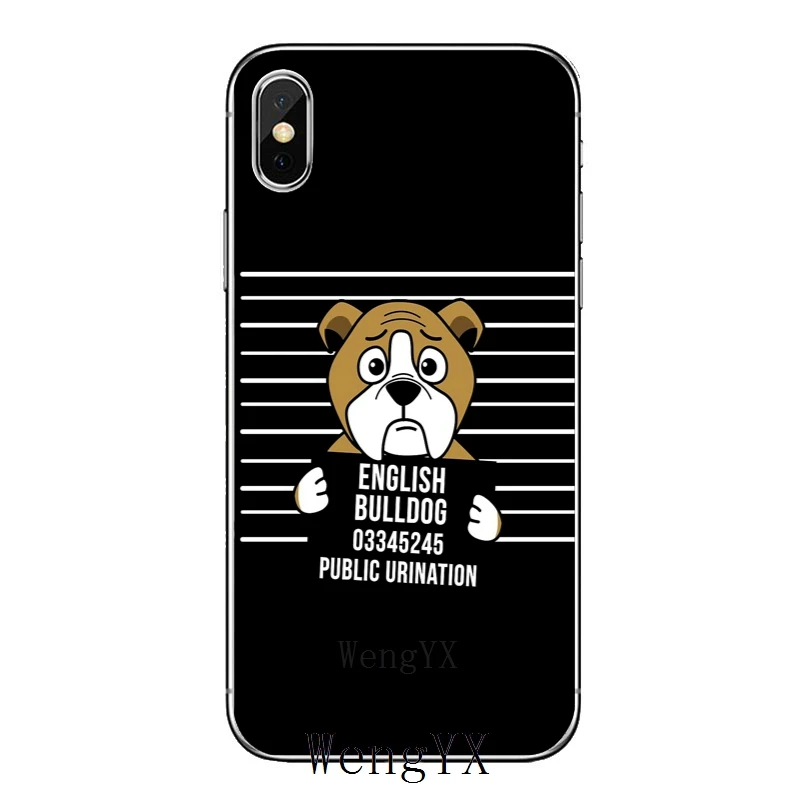 Чехол для Samsung Galaxy S10e Lite S9 S8 S7 S6 edge Plus S5 S4 S3 Note 10 9 8 5 4 mini Dog Polynesian Английский бульдог |