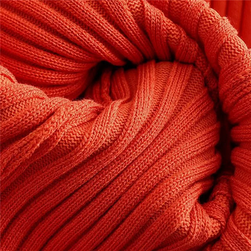 

F Lady 's Long-sleeved High-neck bodysuit Knitted Solid Fall Winter Elastic Slim Base Sweater Highlighting the Figure Daily Life