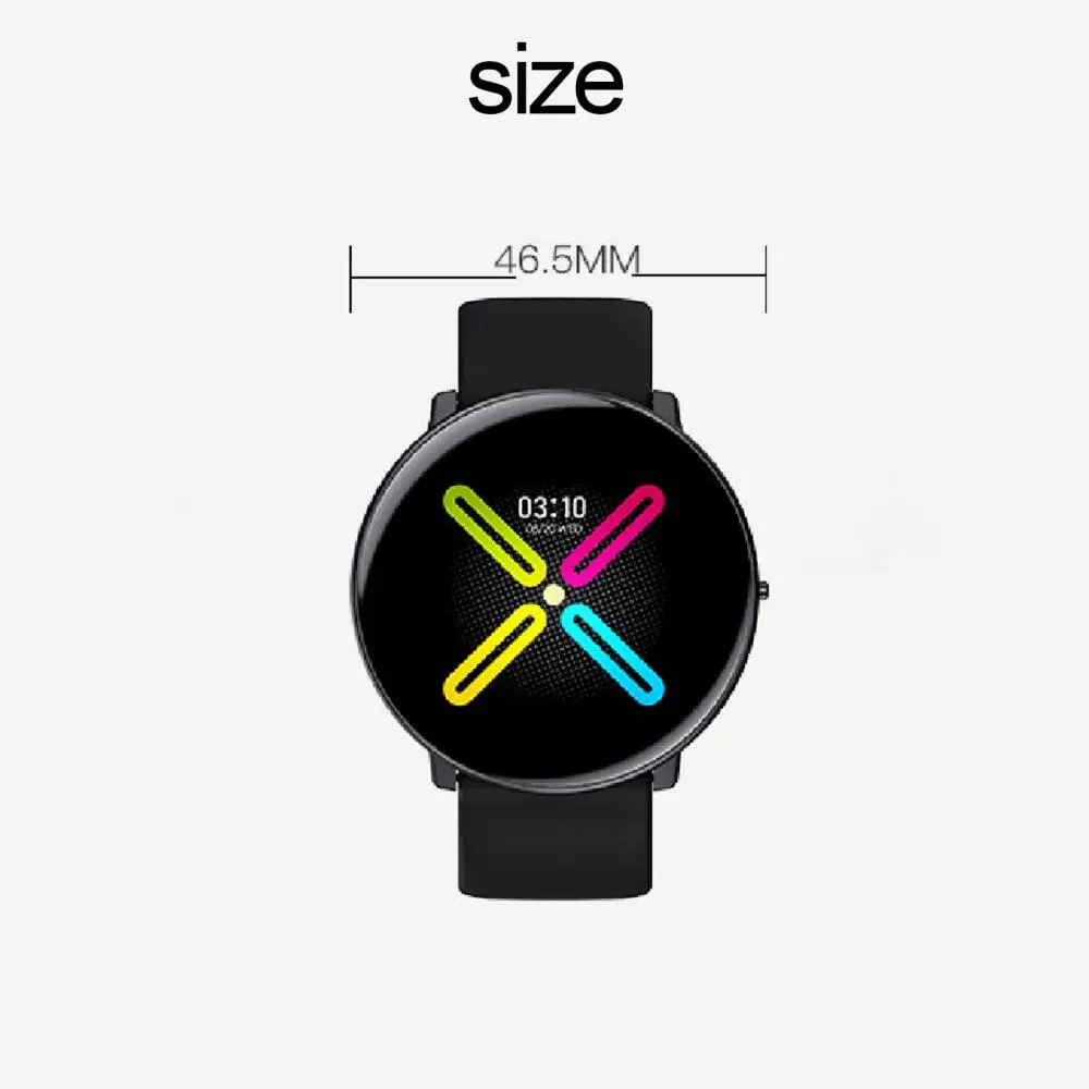 

1.3 inch HD Waterproof Smart Watch Men Women Fitness Tracker Temperature Heart Rate Monitor Smart Watches For Apple IOS Android