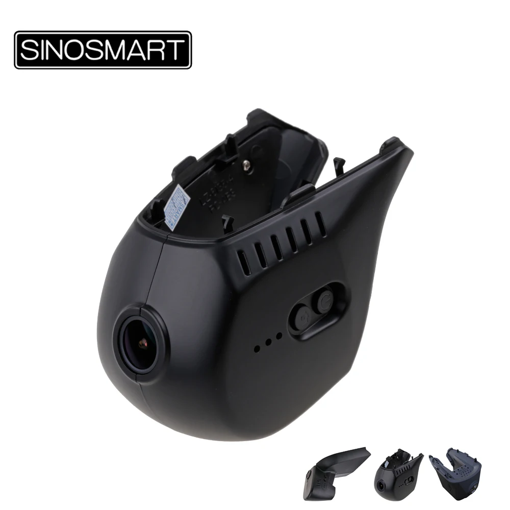 SINOSMART Novatek 96672 автомобильный Wifi DVR камера для Tesla P85 модель X S управление