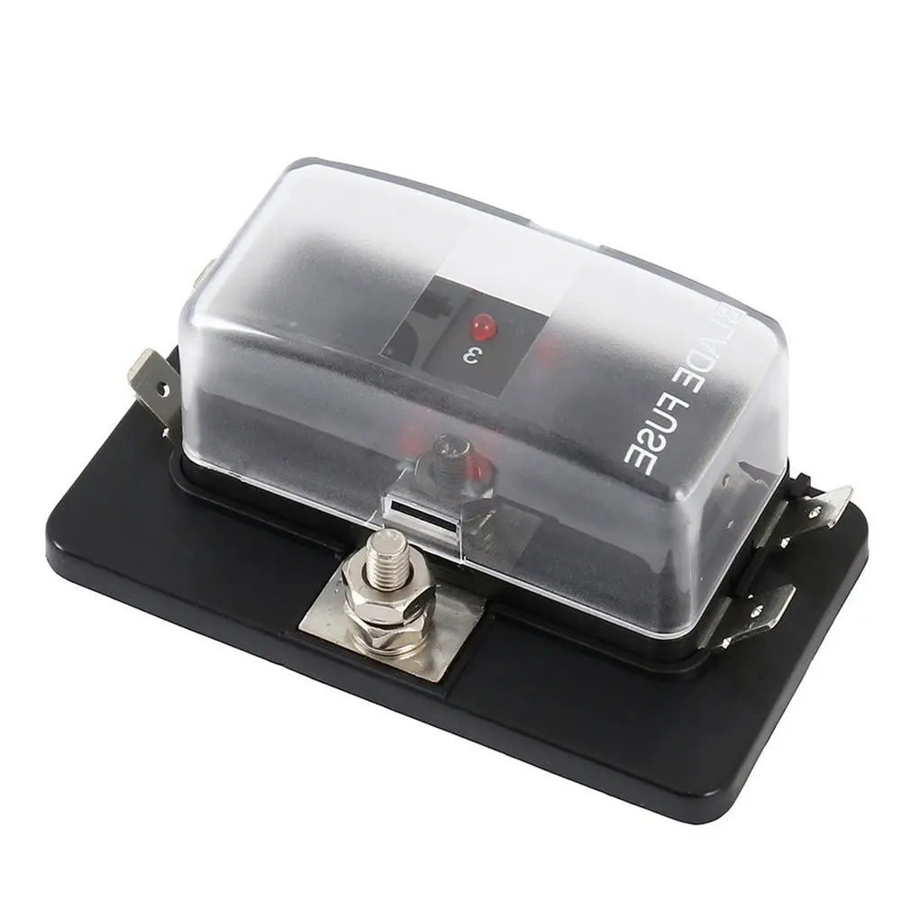 4/6/10 стандартный держатель коробки предохранителей со светодиодным лезвием