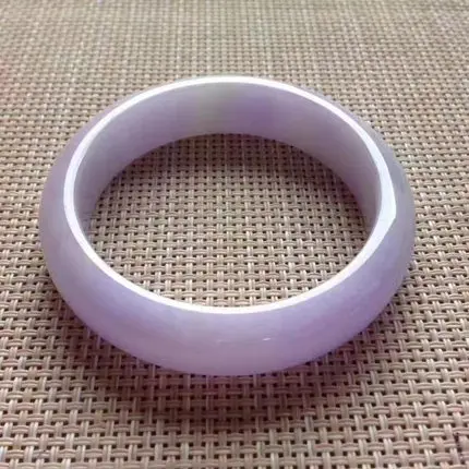 

Natural Agate Chalcedony White 54-62mm Bangle Elegant Princess Jewelry For Mom For Girlfriend