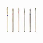 Насадка-фреза для полировки ногтей, 1 шт., силиконовая насадка для полировки, шлифовальная насадка для ногтей