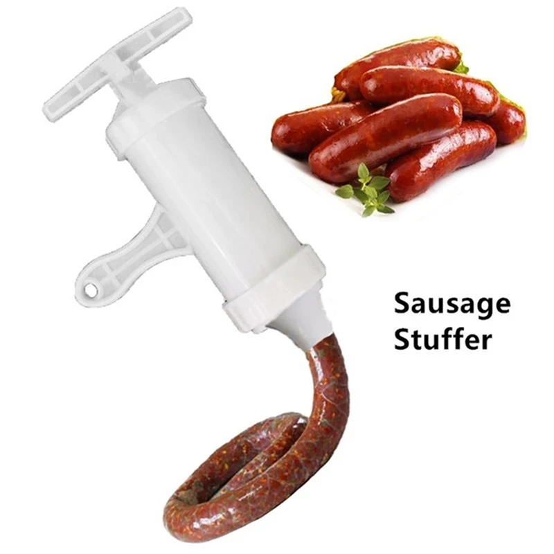 1 компл. Ручные наполнители для колбасы мяса машина наполнитель машинки с ручным