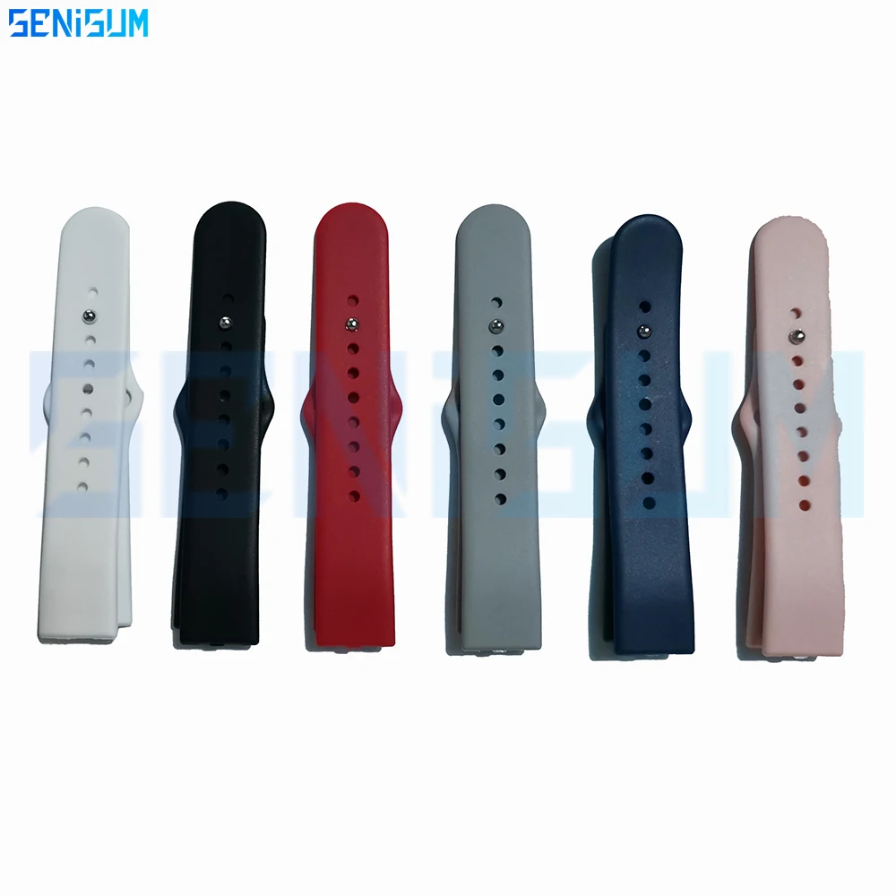 

2021 New Silicone Durable Y68PLUS X6plus D20 D28 Y68 Watch Strap for Smart Watchband Y68 Smartwatch Replaceable Belt Wrist Strap