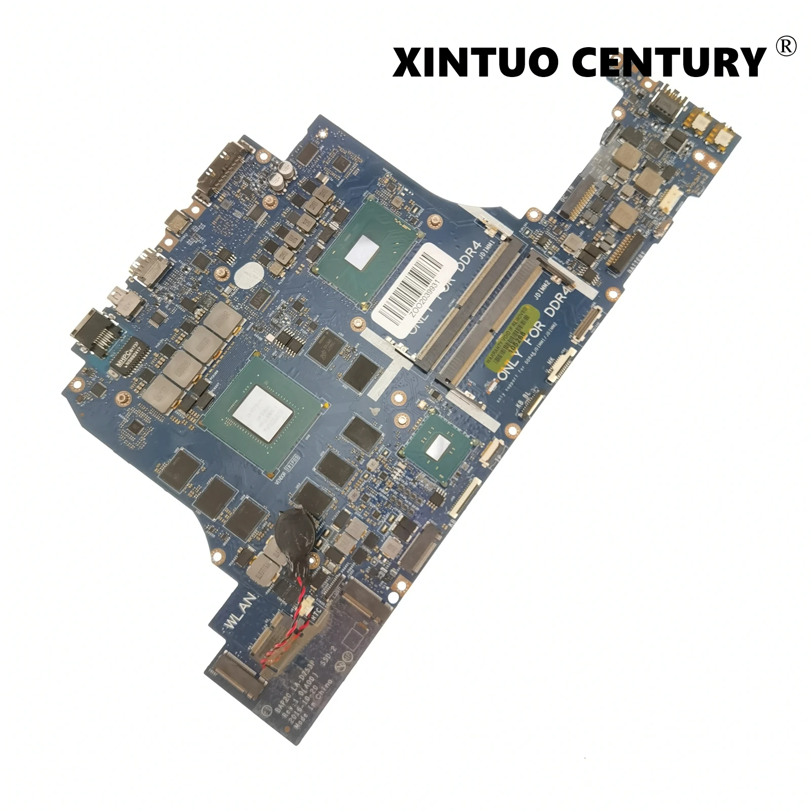 CN-0D91R7 0D91R7 D91R7 For Dell Alienware 15 R3 17 R4 Laptop Motherboard LA-D753P MainBoard W/ I7-7820HK N17E-G3-A1 8GB Test OK