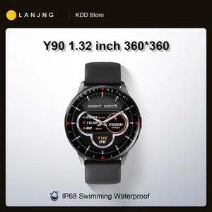 Fitness tracker smart watch full touch sport bracelet swimming ip68 waterproof smartwatch for amazfit gts 2 android men women 1 Item image