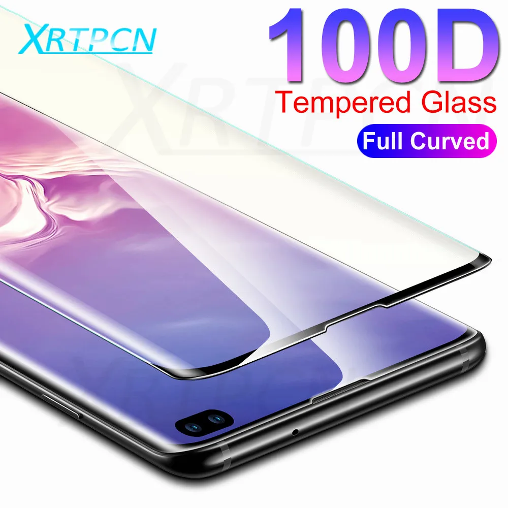 100D полный изогнутый экран закаленное стекло для samsung Galaxy S10E S10 Plus Note 10 S10+ Защитная пленка для экрана