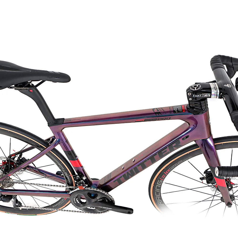 Twitter StealthPro углеродный дорожный велосипед 700C дисковый тормоз с Shimano 105 R7000