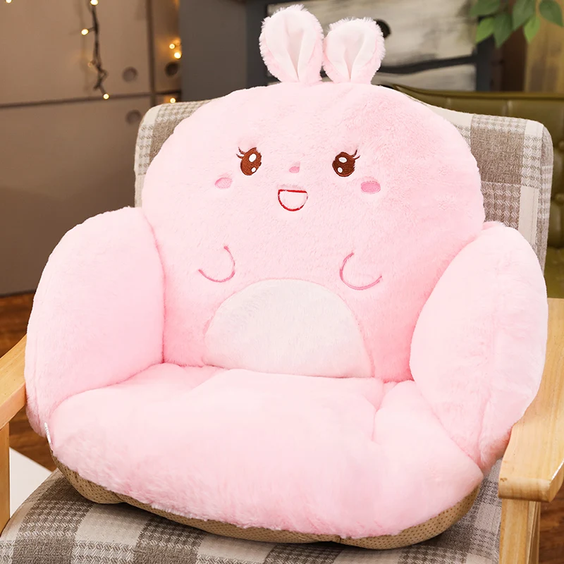 

Cute Unicor Dinosaur Husky Duck Rabbit Kids Sofa with Blanket Chair Plush Animal Toy Soft Baby Nest Sleep Pillow Stuffed Cushion