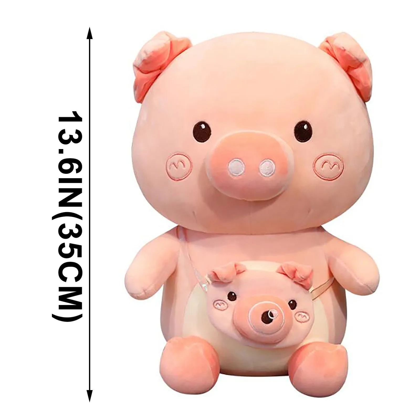 

Cartoon Cute Bubble Pig Doll Stuffed Pig Children Holiday Gift Stuffed Toy Accompanying Sleep Pillow