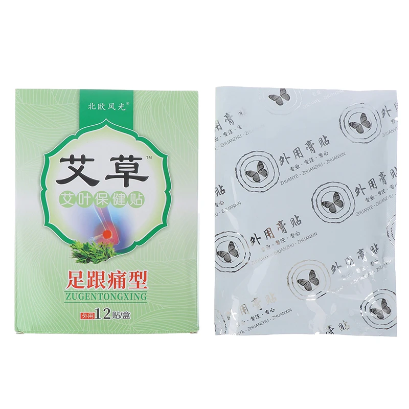 12pcs/bag Heel Pain Plaster Relief Patch Herbal Bone Spurs Achilles Tendonitis Foot Care Treatment Patches Hot | Красота и здоровье
