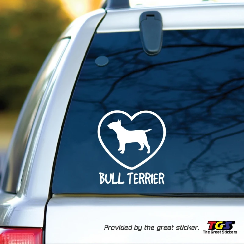 Будет наклейка бультерьер собака Забавный автомобиль Стайлинг автомобиля