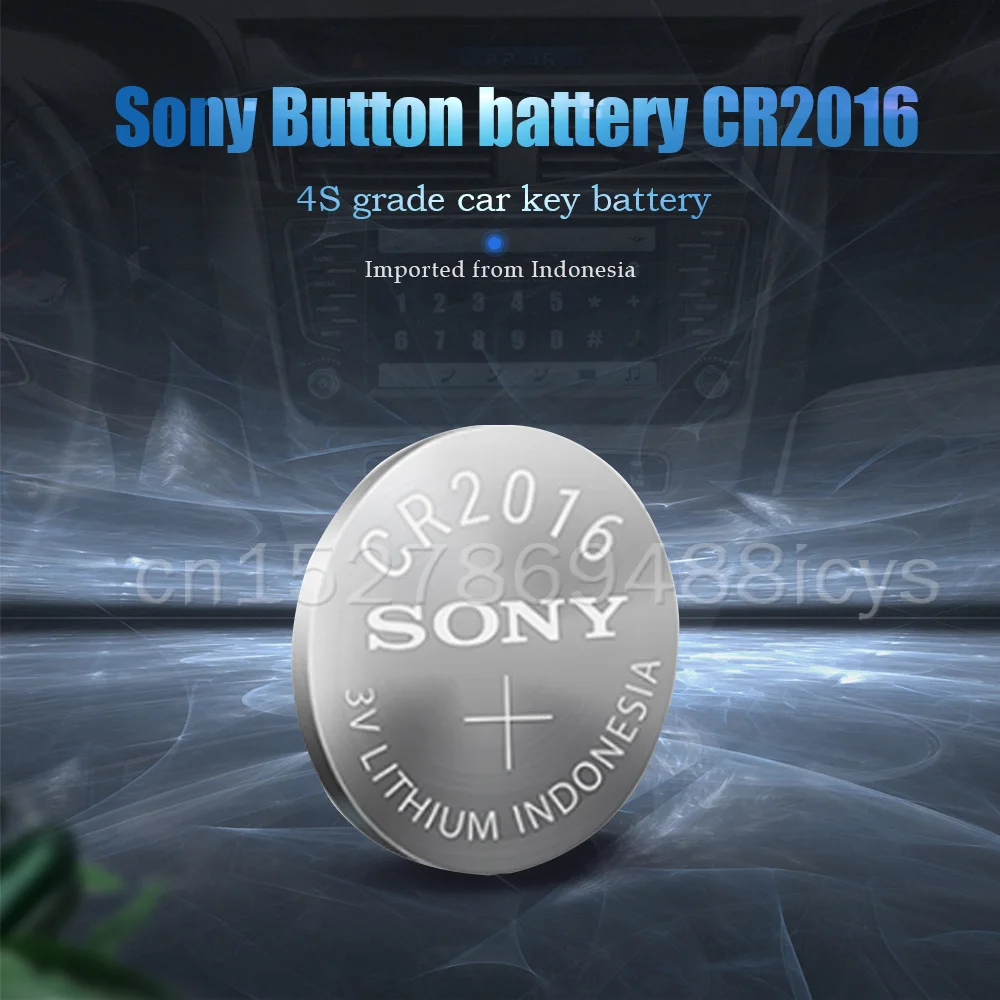 20 шт./лот Sony CR2016 CR 2016 DL2016 LM2016 BR2016 ECR2016 3V литиевая батарея для часов калькулятор