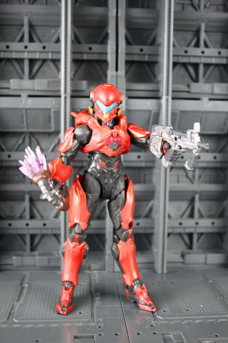 Оригинальная экшн фигурка игрушки Mcfarlane Halo Series 5 дюймов Спартанский солдат Локке