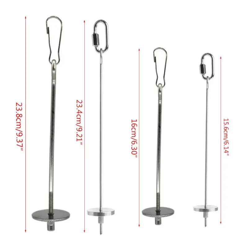 

Bird Food Holder Support Stainless Steel Parrot Fruit Vegetable Feeder Stick Toy D7WE