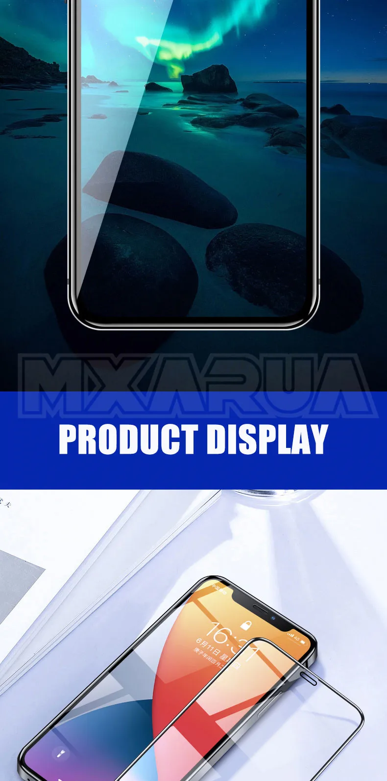 iphone 8 glass screen protector 2000D מעוקל מגן זכוכית עבור iphone 6 6S 7 8 בתוספת SE מסך מגן על iphone X XR XS 11 12 פרו מקס מזג זכוכית מקרה iphone 8 screen protector