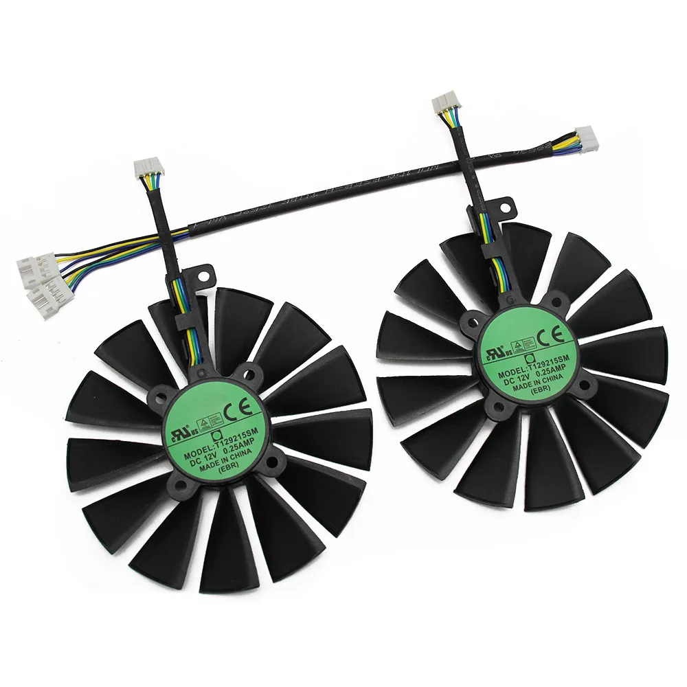 Кулер для видеокарты ASUS STRIX RX570 DC 12 В|Кулеры и системы охлаждения компьютера| |