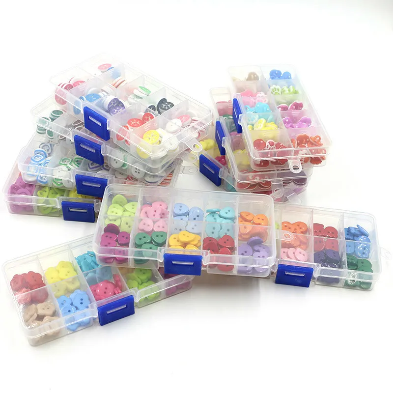 1 комплект разноцветный узор из смолы детское платье на пуговицах пластиковая