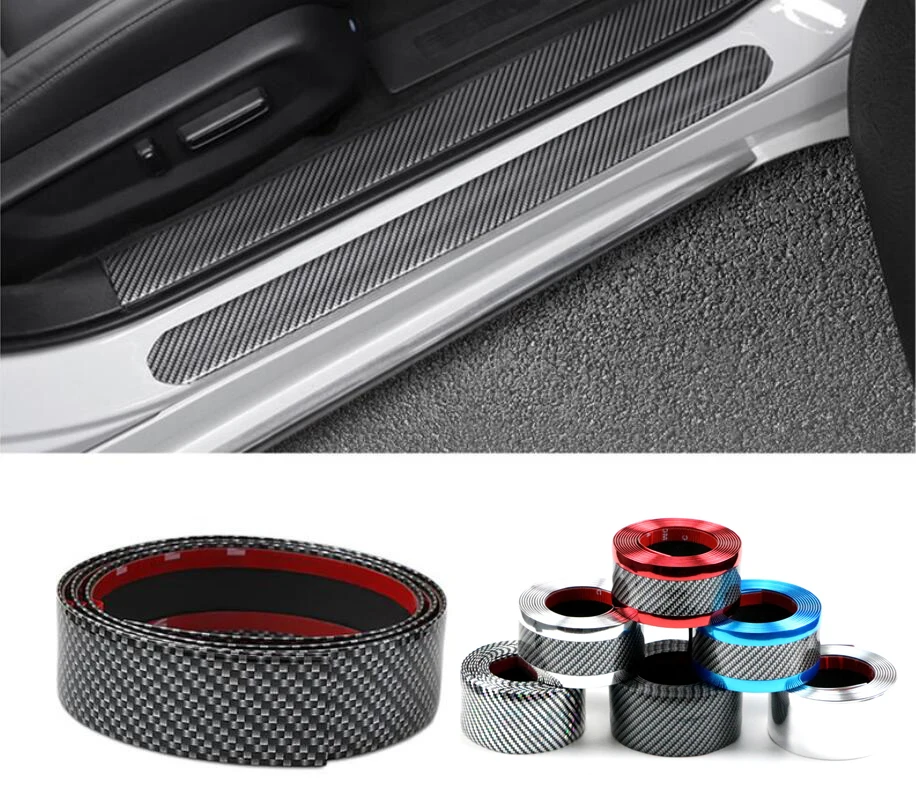 

Universal Car Rear Trunk Protector Sticker Door Sill Anti-Collision Decal