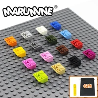 marumine 150pcs 45 2x2 inverted slope bricks toys parts compatible with3660 classic moc building blocks educational diy toy