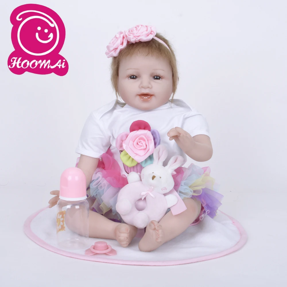 22 &quotРеалистичная кукла Reborn Bebe мягкая силиконовая ткань Реалистичная детская