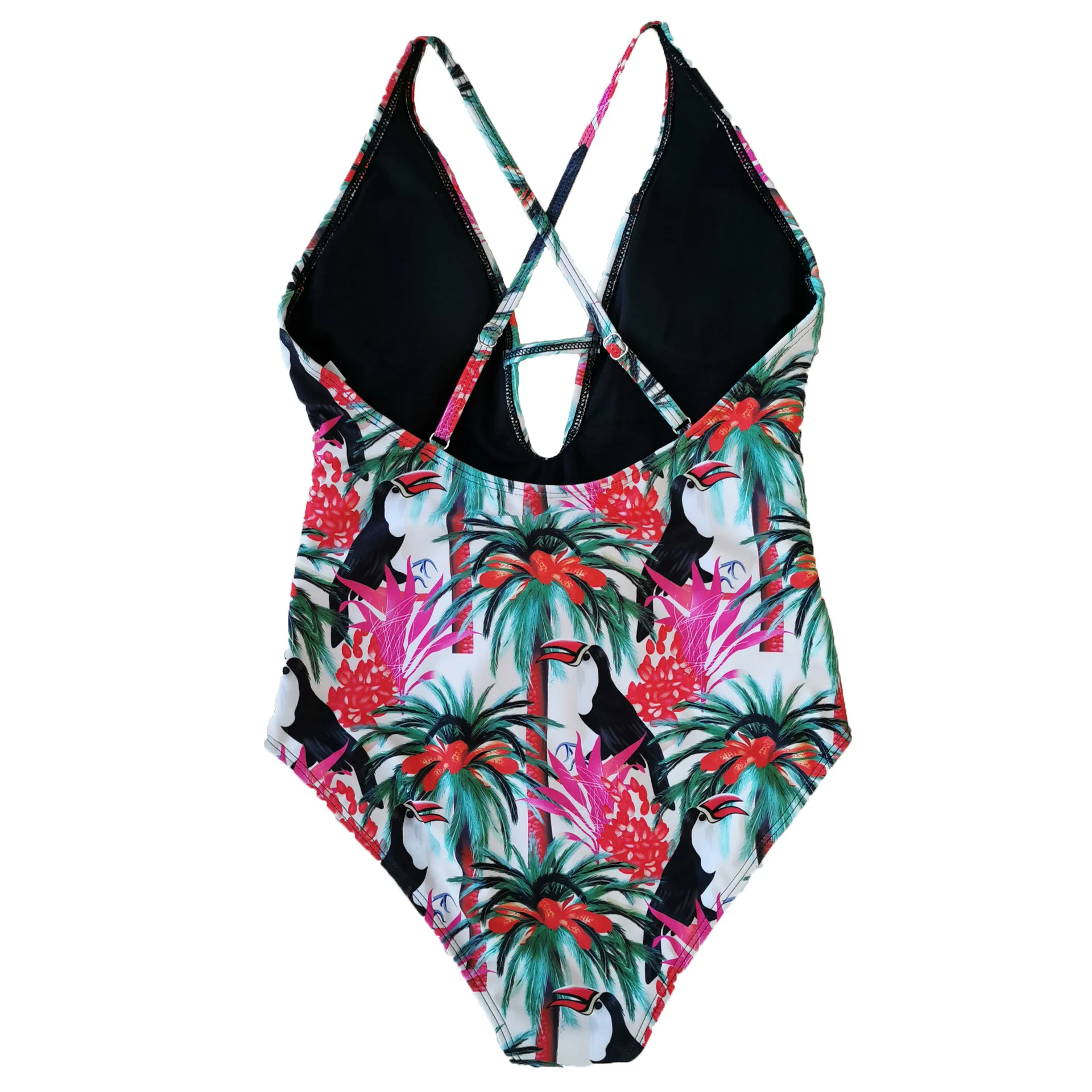 

2021 New One-piece Swimsuit with Sexy Swimsuit Wrap for Women in Deep V swimsuit