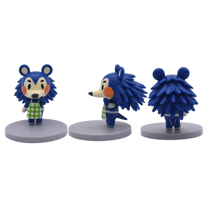 8 шт./компл. новые экшн-фигурки с пересекающимися животными Tom Nook Mabel Resetti Isabelle K.K