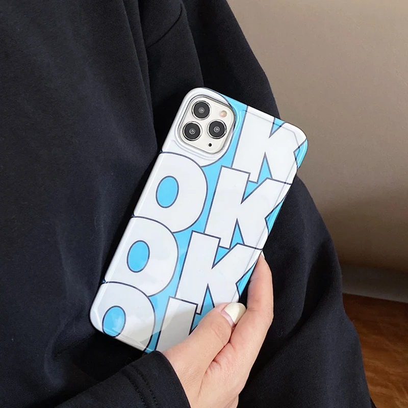 

for iPhone 12 Case Luxury TPU Full Protection Soft Cover Character Letters Case for iPhone 12 Phone Case