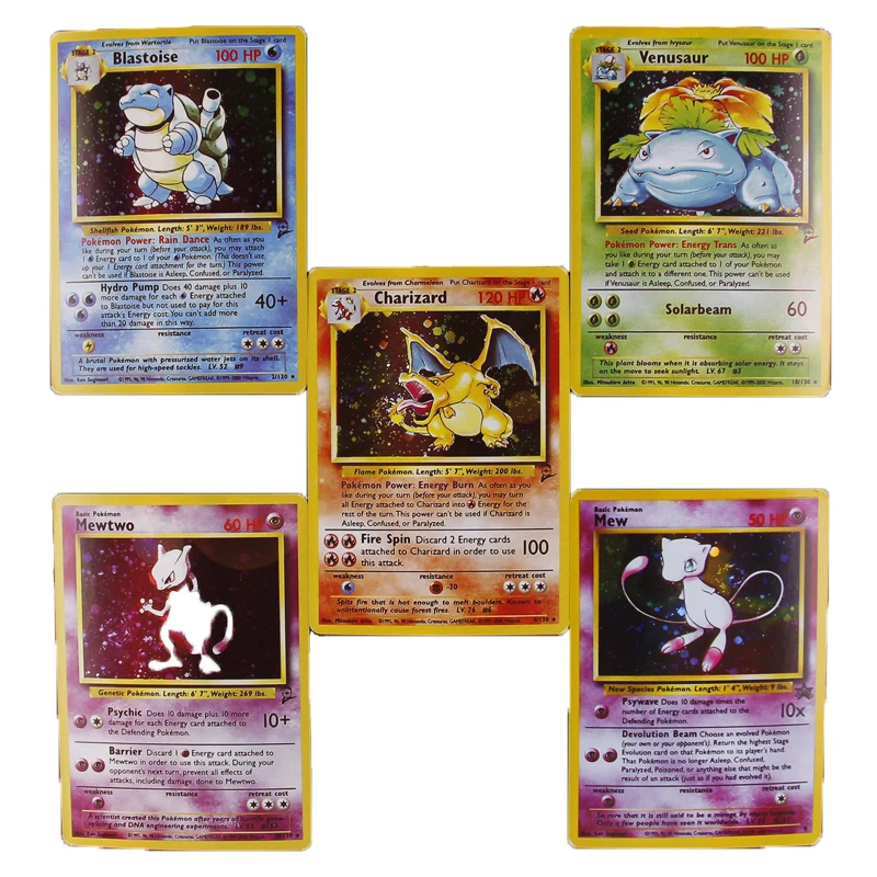 5Pcs Cards 300 Pcs GX 20 60 100pcs MEGA Shining Tomy Pokemon Cards Game Battle Carte 200pcs Anime Trading Cards Album Book Kids Toys Gifts - Цвет: 5Pcs Cards