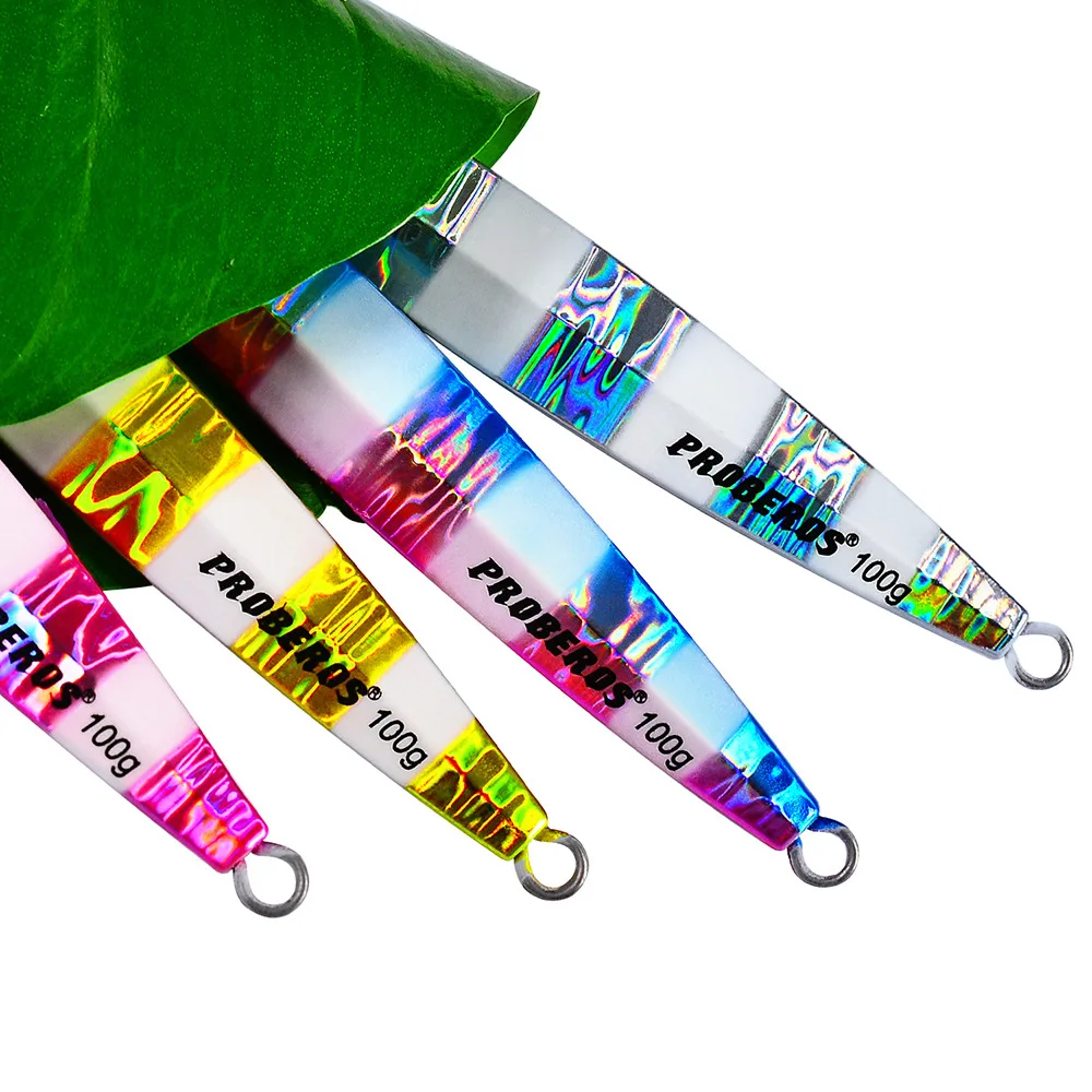 

Metal Jigging Spoon Sinking 60g 80g 100g Artificial Bait Off Shore Fast Jig Fishing Lure Super Hard Lead Fishing Tackle 8 Colors