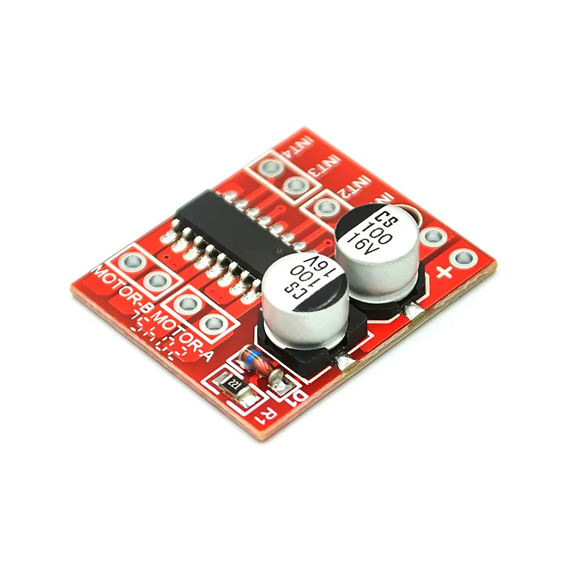 10PCS DC 2V-10V 1.5A MX1508 DC Motor Driver Module 2 Way 4-Wire 2-Phase PWM Speed Dual H-Bridge Stepper Motor Driver L298N