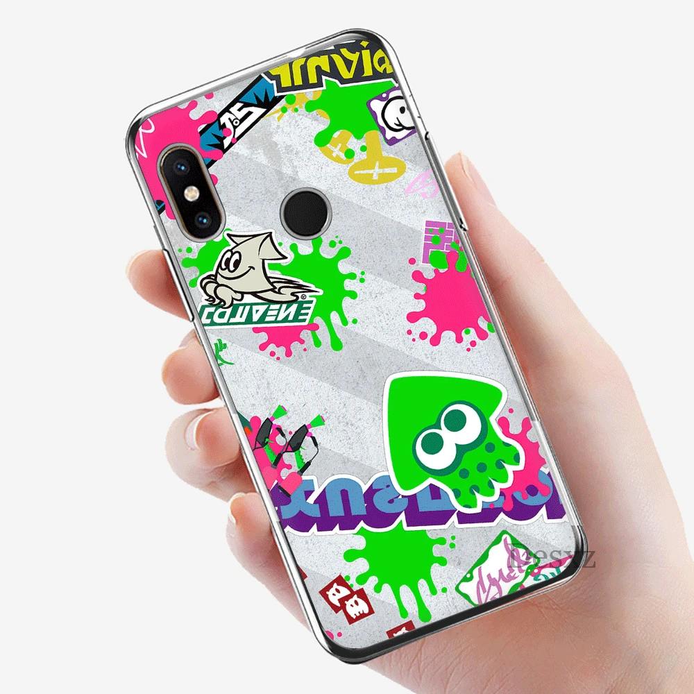 Чехол для телефона Xiaomi mi CC9 CC9E 9T x 2 S 6 8 9 SE A1 A2 5X 6X макс 3 A3 Pro Lite чехол Splatoon геймпада |