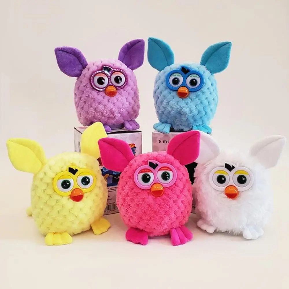 

2021 New Plush Interactive Toy Owl Phoebe 6 Color Electric Pets Owl Elves Plush toys Recording Talking Toys Gifts Furbiness boom