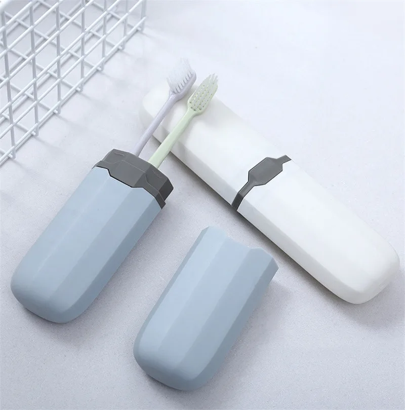 

Bathroom Toothbrush Holder Toothpaste Storage Box Toothbrush Cover Case Bathroom Container Accessories Travel Outdoor