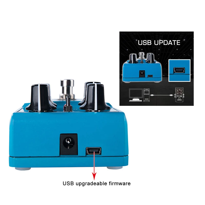 nux mod core deluxe digital peripherie wirkung pedal 8 modulation peripherie mit ton lock für elektrische gitarre zubehör free global shippi