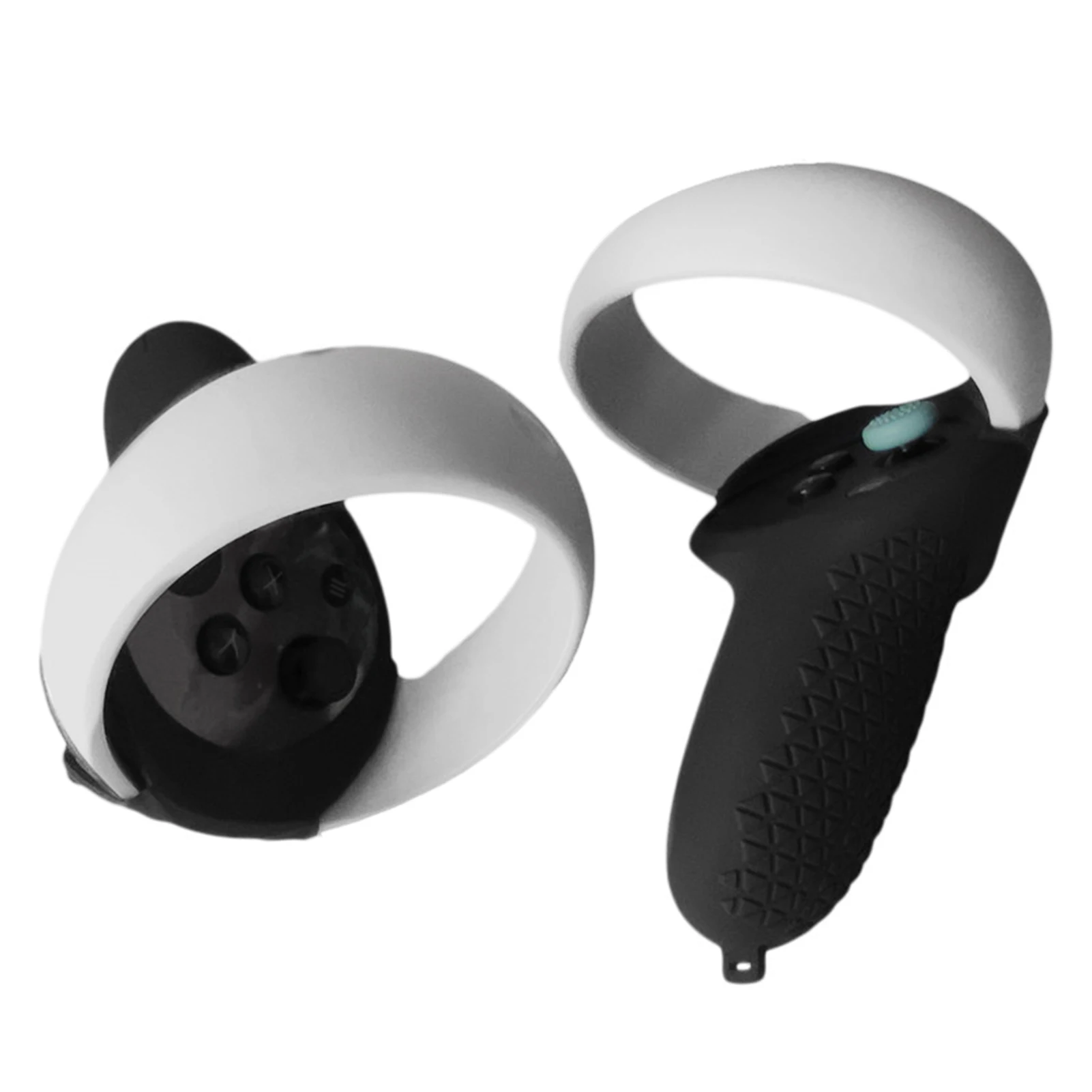

For Oculus Quest 2 VR Headset Cover Eye Mask Lens Cover 10ft 5m Link Data Cable Set Soft Silicone VR Accessories set