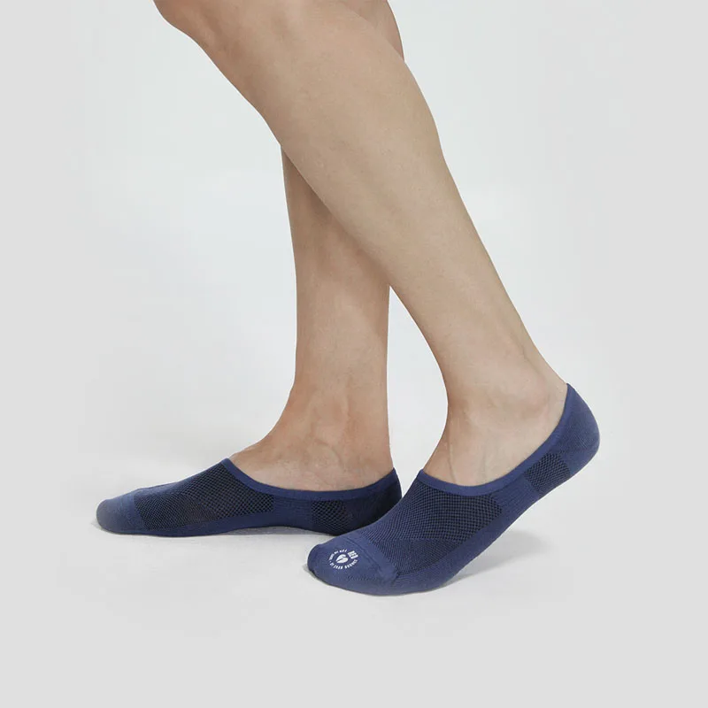 Youpin антибактериальные мужские носки-лодочки дезодорирующие Нескользящие