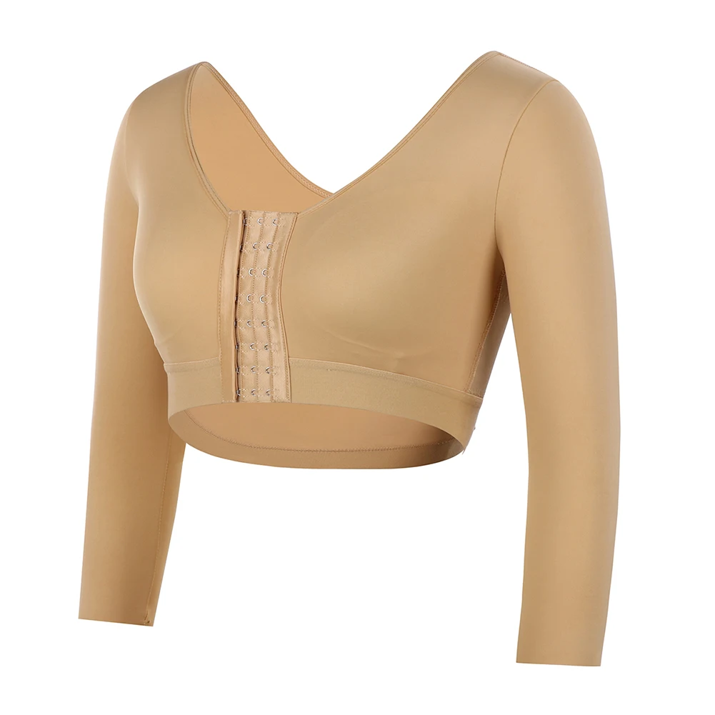 Women Arm Shaper Vest Back Shoulder Corrector Humpback Posture Corrector Arm Control Shapewear Arm Fat Burner Slimming Underwear