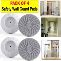 4pcs baby pet safety door stair gates wall mount cups bumpers guard protectors safety gates bumpersbaby safety door bumpers