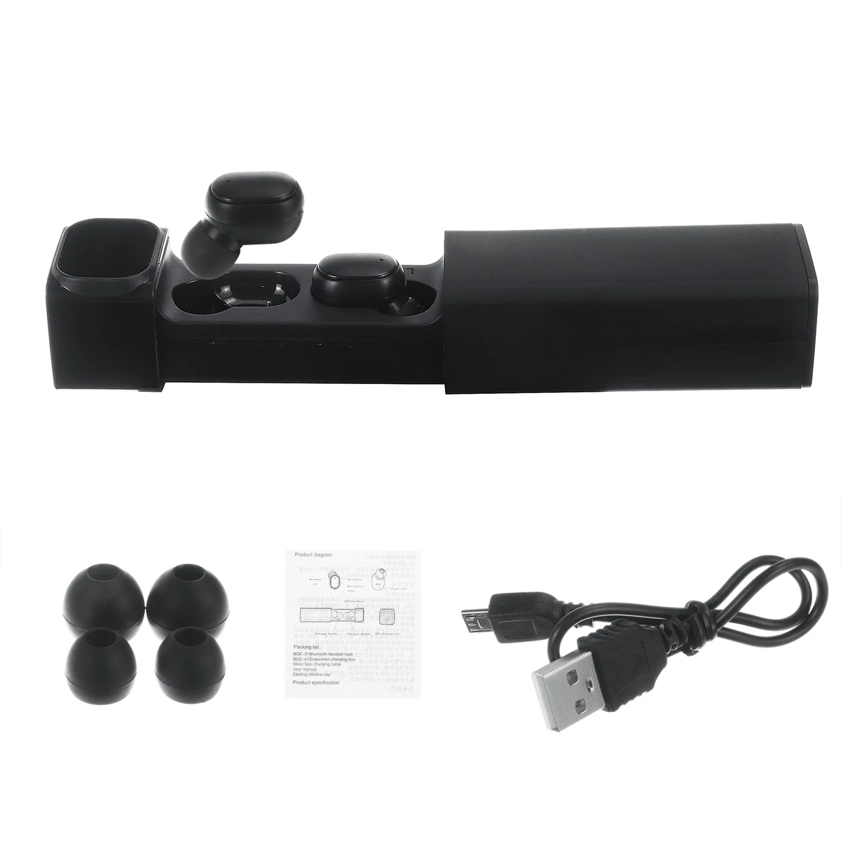 

TWS Bluetooth Earphone 5.0 Wireless Stereo headset HIFI True Wireless In-ear Earbuds Sport Gaming Earphones For Xiaom With MIC