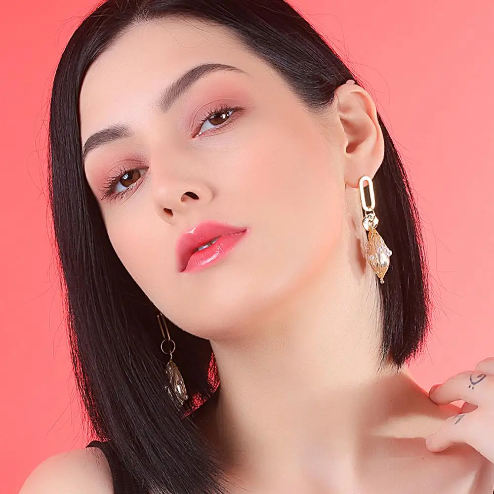 Женские длинные висячие серьги Neoglory ювелирные украшения ручной работы с