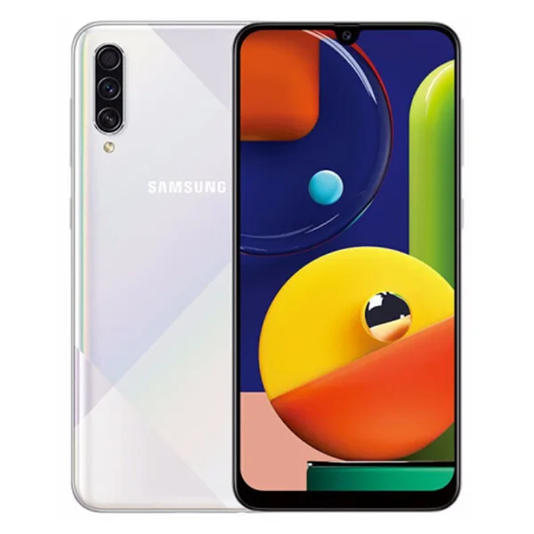 Prism Crush White Мобильный телефон samsung Galaxy A50s A507FN/DS с двумя sim-картами, 6 ГБ ОЗУ, 128 Гб ПЗУ, четыре ядра, 6,4 дюймов, 2340x1080 p, 4000 мАч, NFC, Android - Цвет: Prism Crush White
