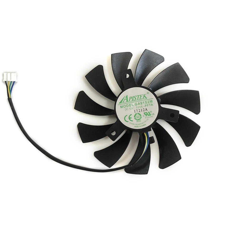 Альтернативный охладитель видеокарты GA91S2M RX 550/560 GPU VGA для Radeon SAPPHIRE RX560 RX550 2G D5