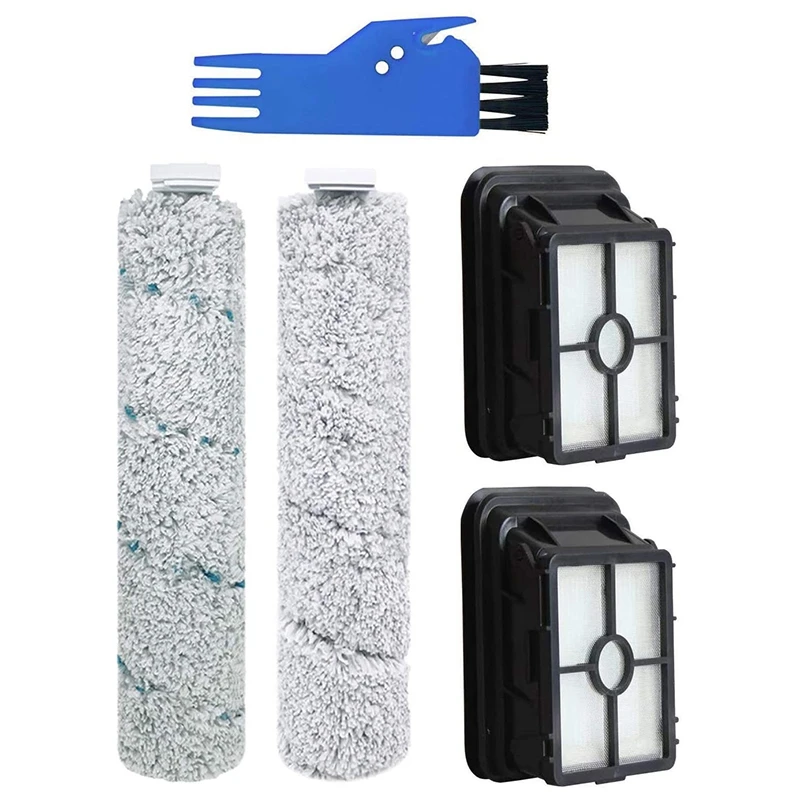 

Brush Rolls Filter Set for Bissell CrossWave Cordless Max 2554A,2590,2593, and 2596 All in One Wet-Dry Vacuum Cleaner