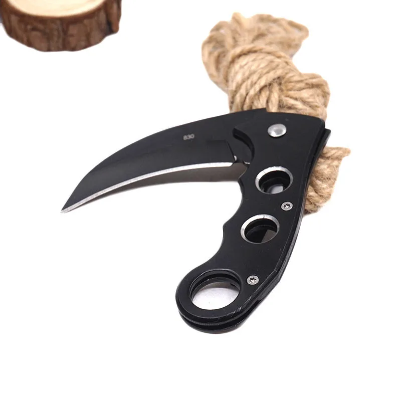 Складной нож для кемпинга охотничий с ручкой из нержавеющей стали ножи